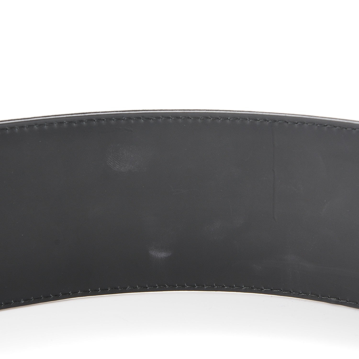 Chanel Patent Calfskin CC Wide Belt 90 36 Black 8 of 9