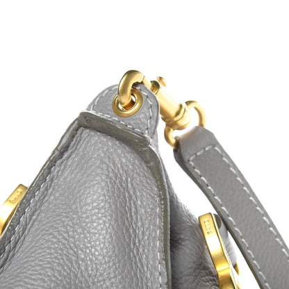 Chloe Calfskin Medium Marcie Satchel Cashmere Grey 15 of 18