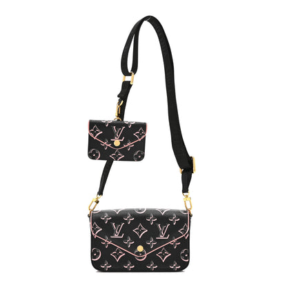 Louis Vuitton Monogram Fall For You Felicie Strap & Go Black 1 of 9