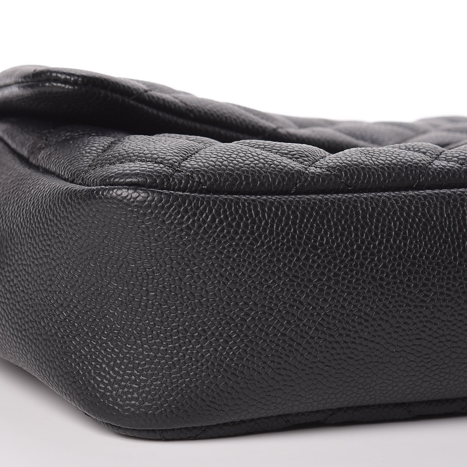 Chanel Caviar Quilted Jumbo Easy Flap Black 11 of 13