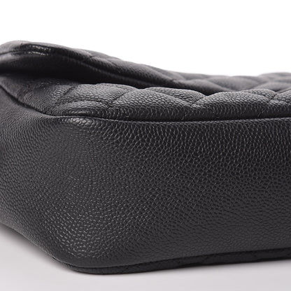 Chanel Caviar Quilted Jumbo Easy Flap Black 11 of 13