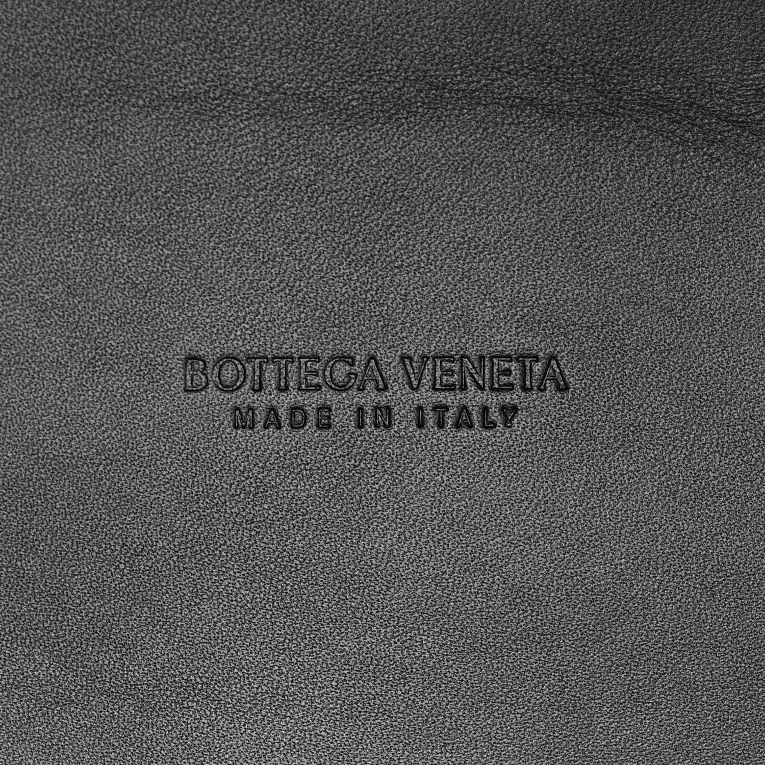 Bottega Veneta Denim Boucle Maxi Intrecciato Small Arco Tote Midnight Blue 7 of 10