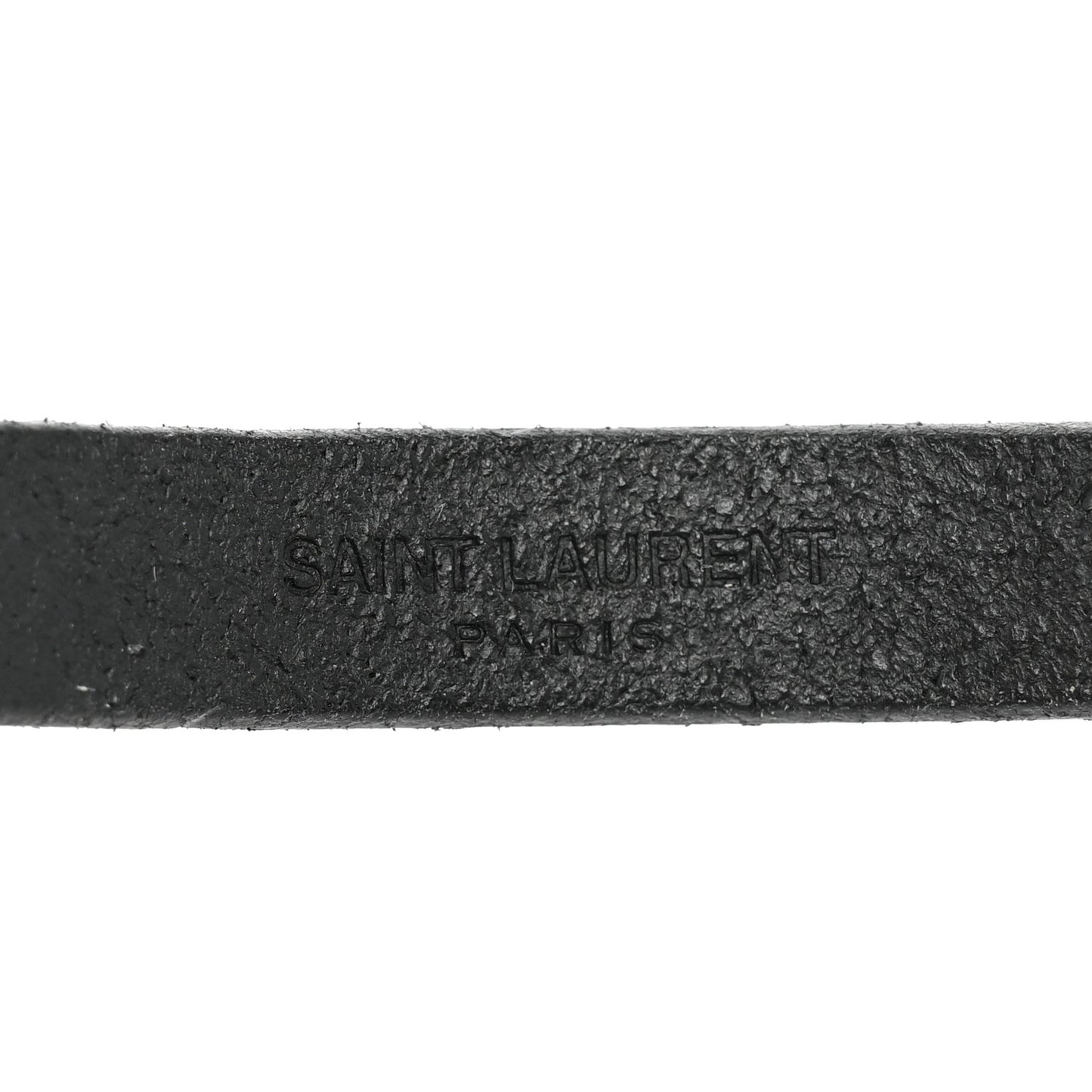 Calfskin Monogram Bracelet M Black
