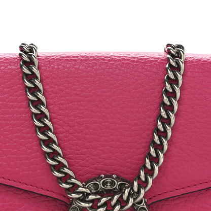 Gucci Dollar Calfskin Crystal Mini Dionysus Chain Wallet Box Pink 8 of 10