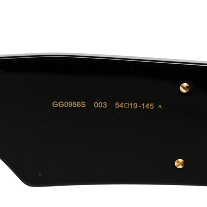 Gucci Acetate Square Frame Sunglasses GG0956S Black 5 of 8