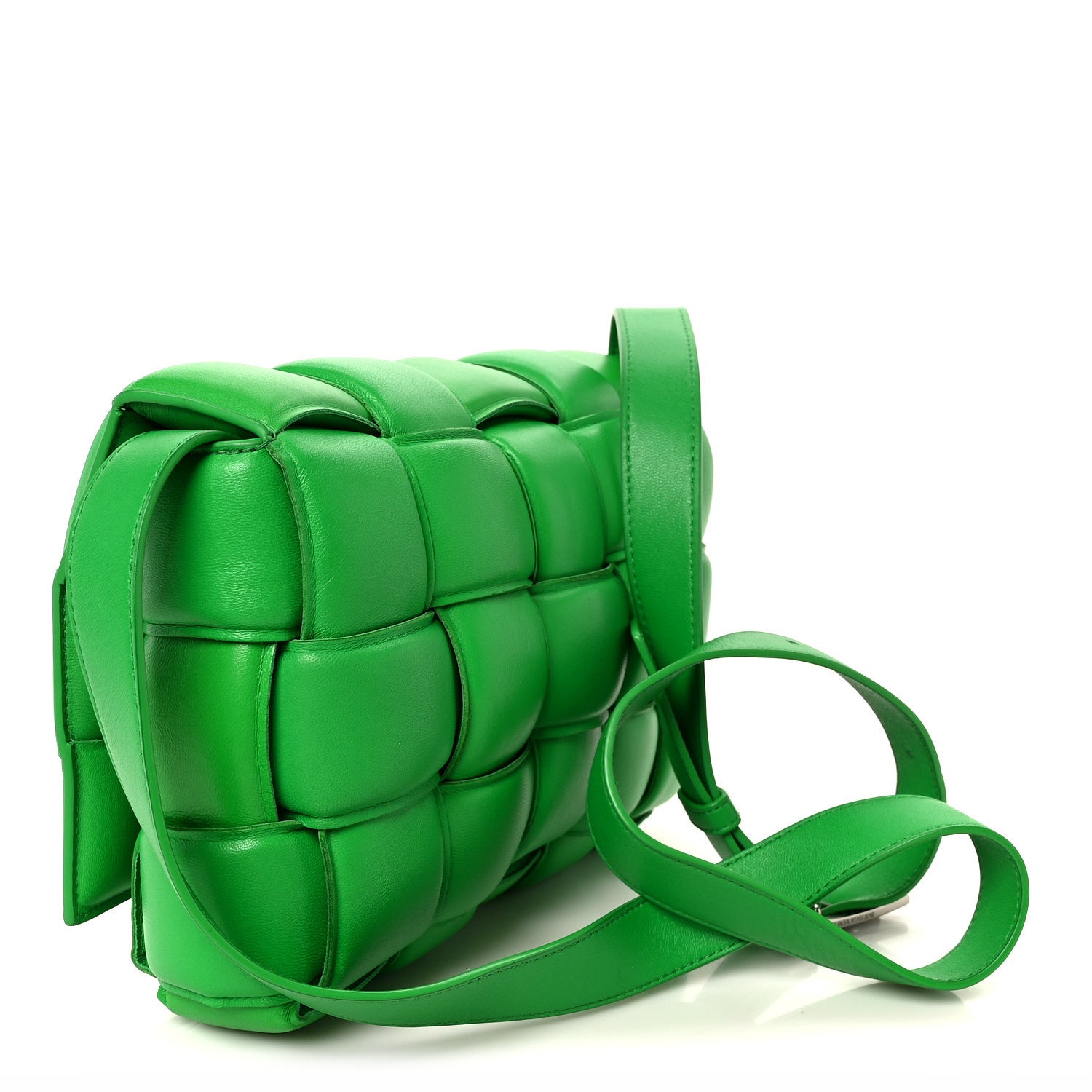 Bottega Veneta Nappa Maxi Intreccio Padded Cassette Crossbody Bag Parakeet Parakeet 3 of 12