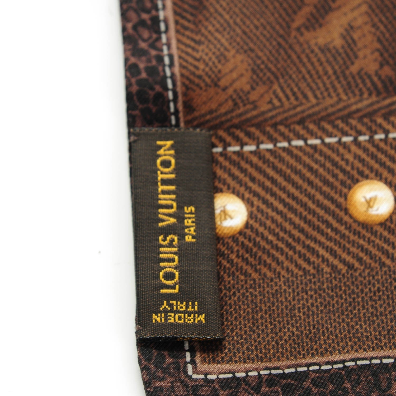 Louis Vuitton Silk Monogram New Denim Bandeau Ebene 4 of 6