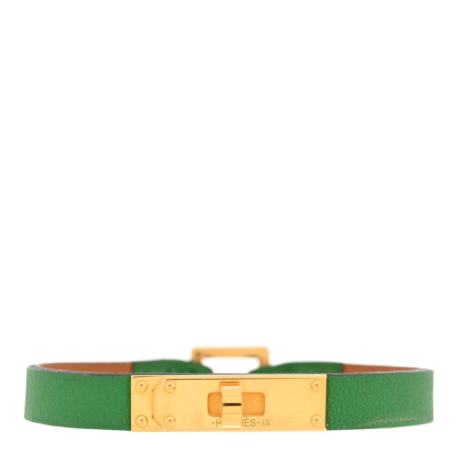 Hermes Chevre Mysore Micro Kelly Bracelet S Bambou 1 of 5