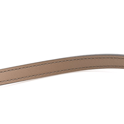 Hermes Epsom Swift 13mm H Medor Belt 70 28 White Etoupe 6 of 7