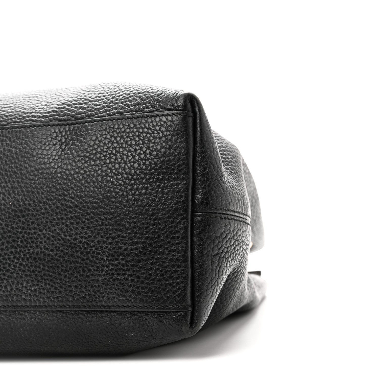 Gucci Pebbled Calfskin Medium Soho Chain Shoulder Bag Black 10 of 10