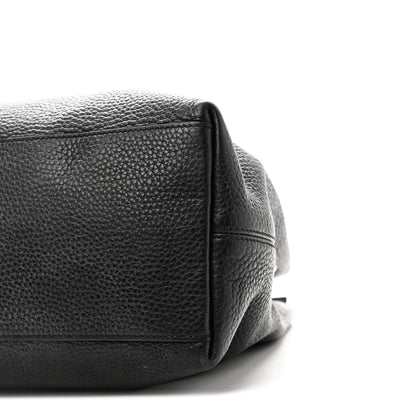 Gucci Pebbled Calfskin Medium Soho Chain Shoulder Bag Black 10 of 10