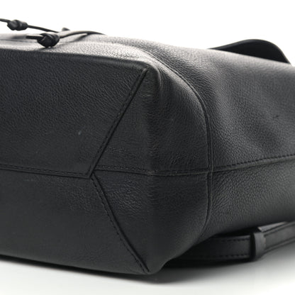 Louis Vuitton Calfskin Lockme Backpack Black 6 of 12
