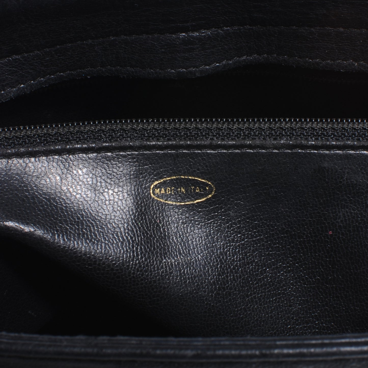 Lambskin Shoulder Bag Black