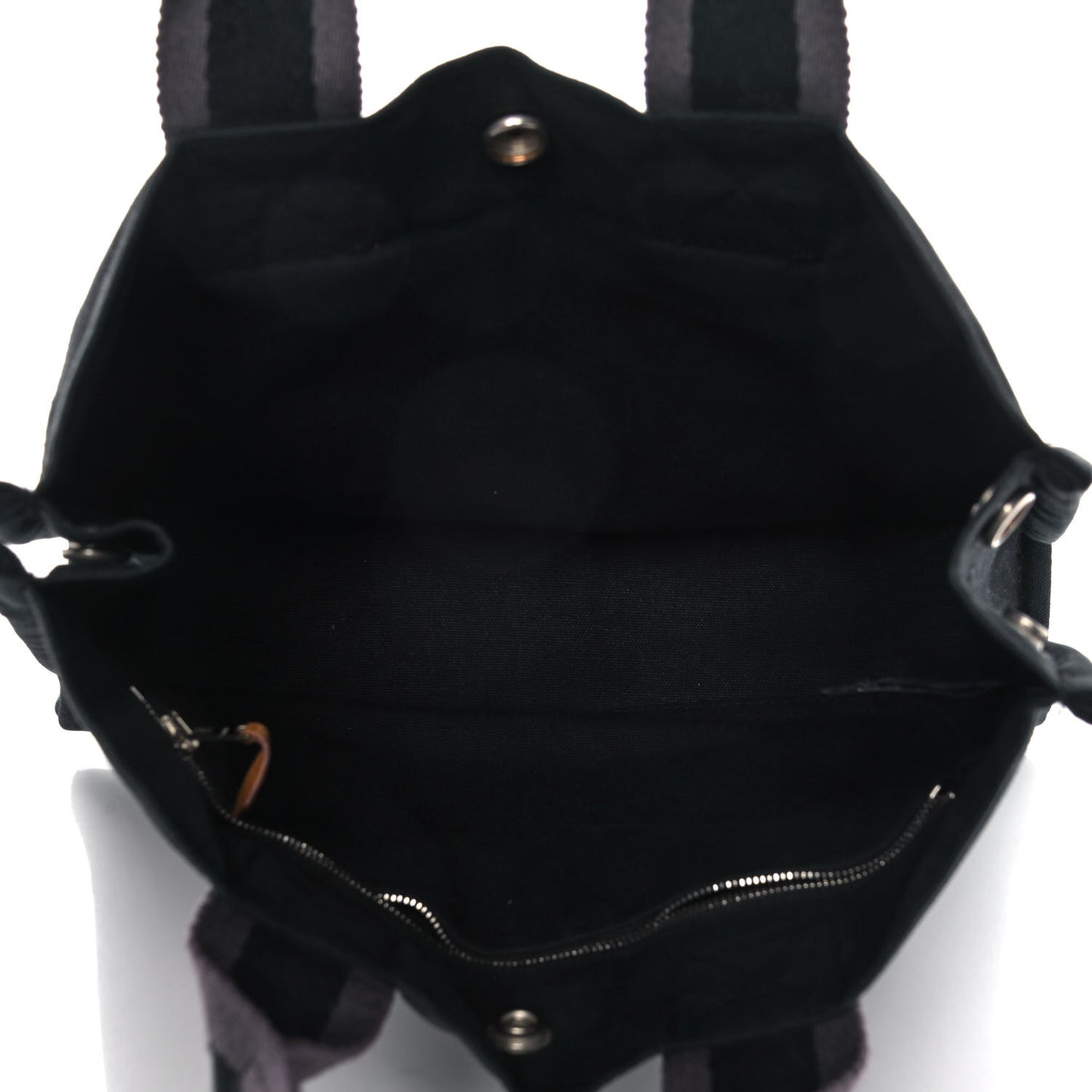 Canvas Herline PM Tote Black