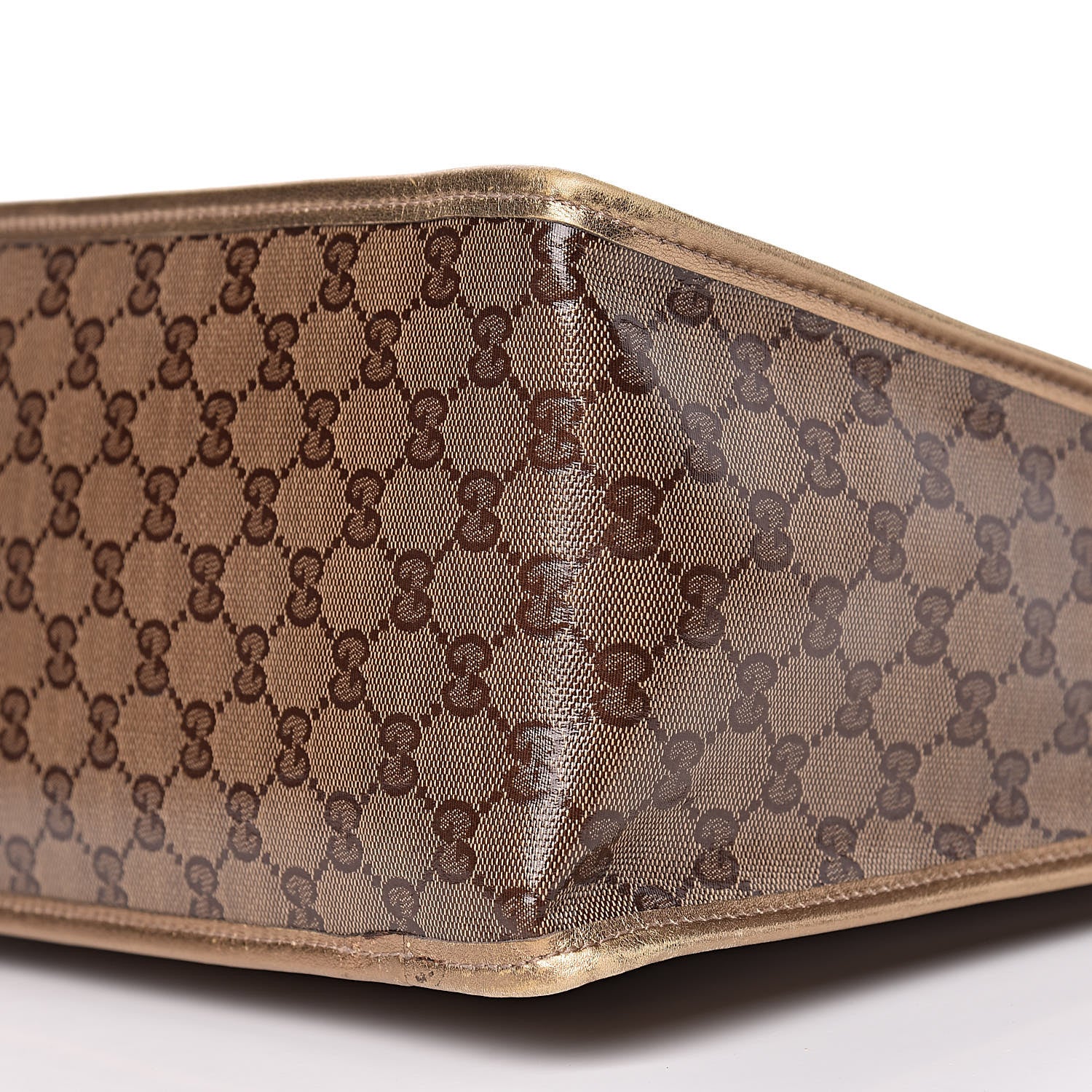 Gucci Crystal Monogram Medium Joy Tote Bag Gold 11 of 12