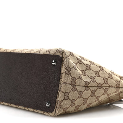 Gucci Monogram Eclipse Tote Brown 10 of 10