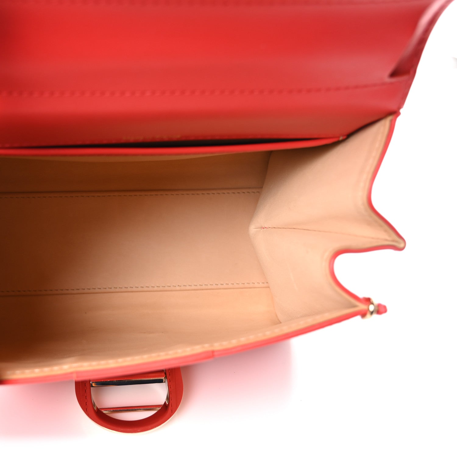 Delvaux Box Calfskin Mini Brillant Satchel Red 5 of 11