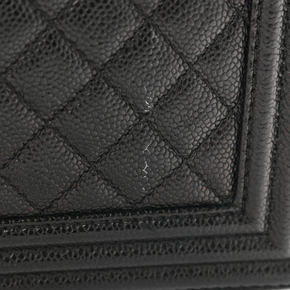 Chanel Caviar Quilted New Medium Boy Flap Black 15 of 16
