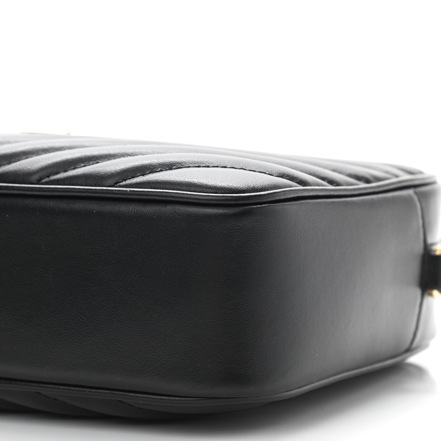 Saint Laurent Calfskin Matelasse Monogram Lou Camera Bag Black 6 of 10
