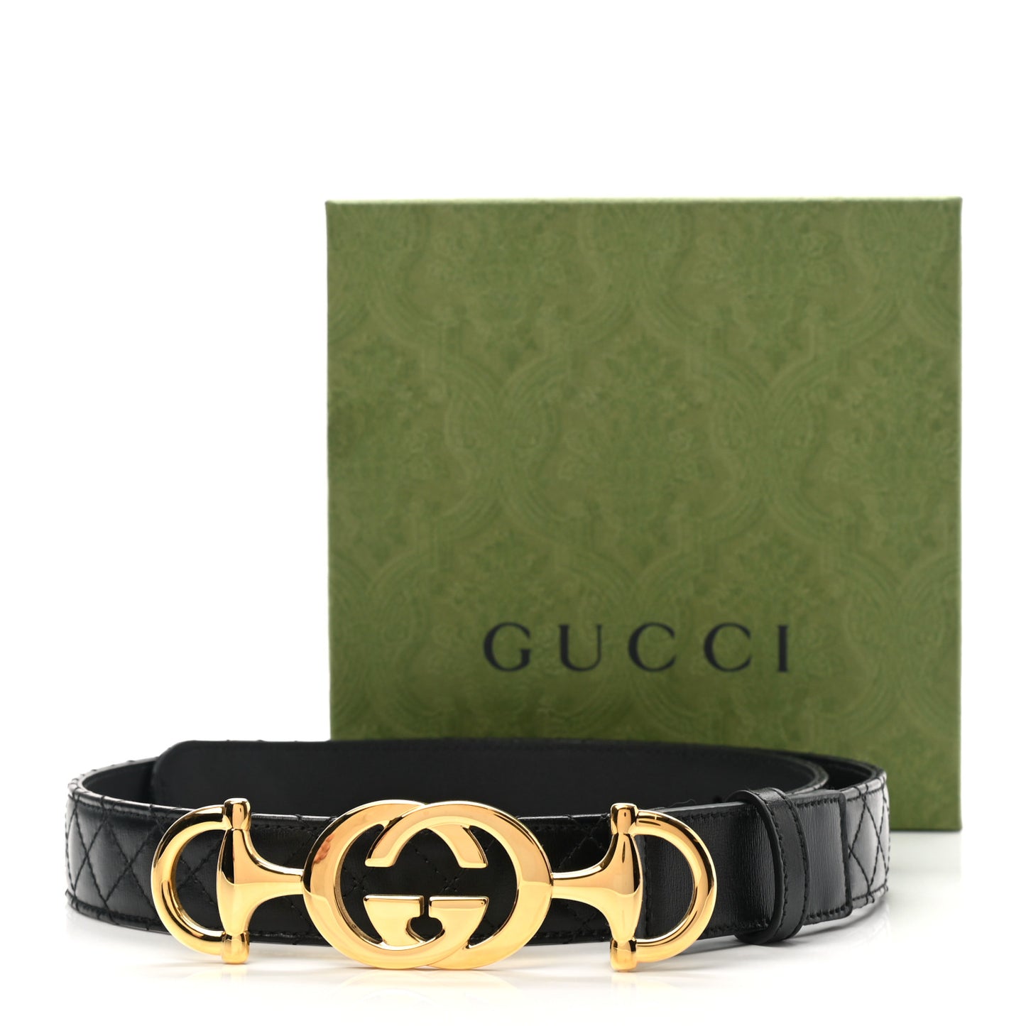 Calfskin Trapuntata Zumi 30mm Belt 85 34 Black