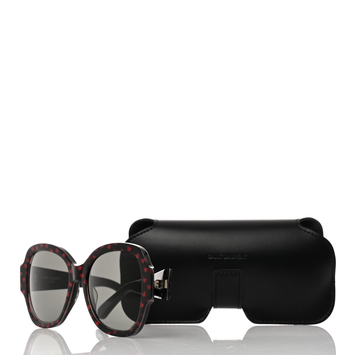 Saint Laurent Acetate SL 113 Sunglasses Black 8 of 8