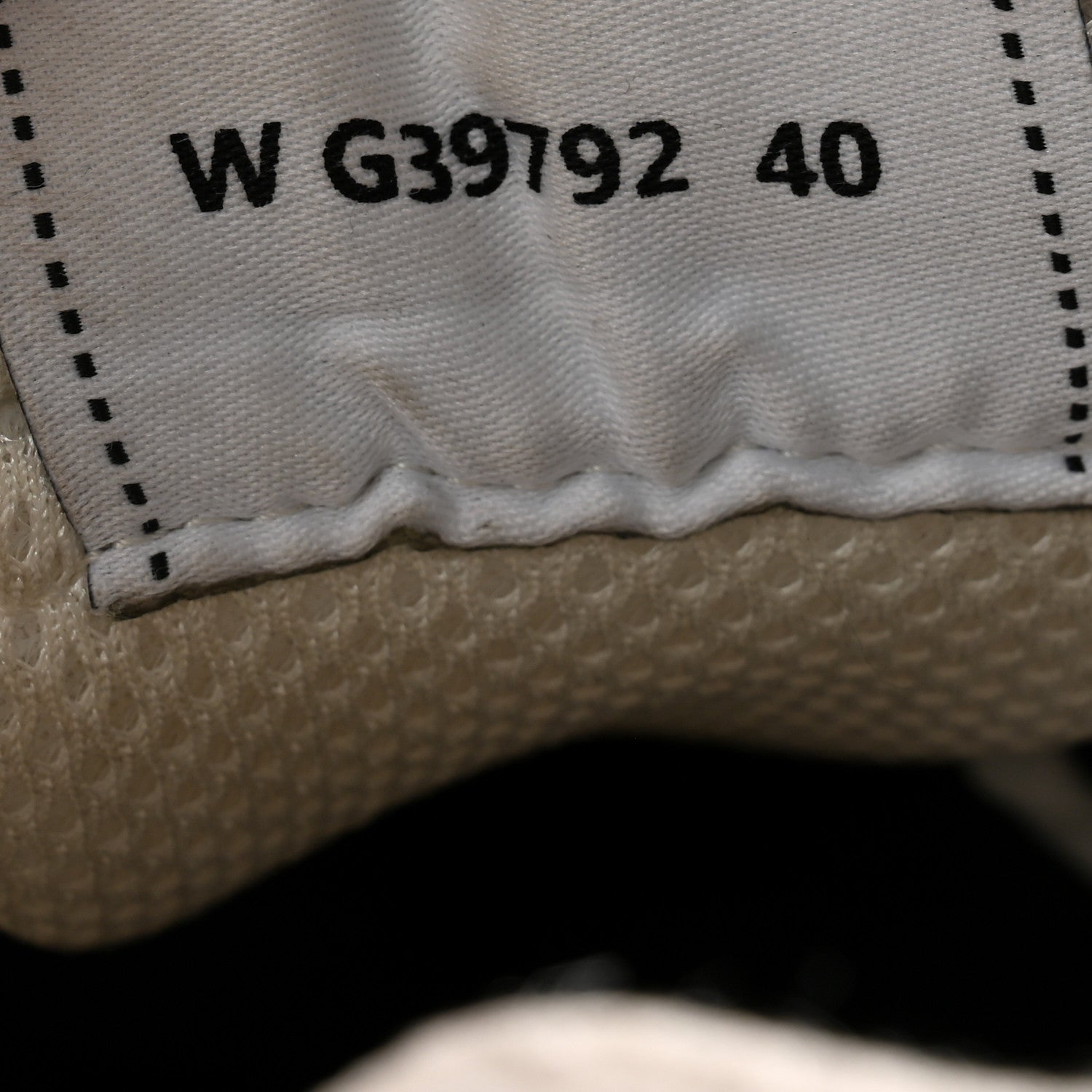 Chanel Fabric Laminated Calfskin Stretch CC Sneakers 40 White Silver 7 of 17