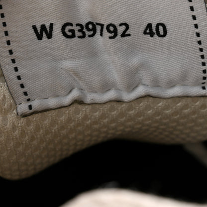 Chanel Fabric Laminated Calfskin Stretch CC Sneakers 40 White Silver 7 of 17