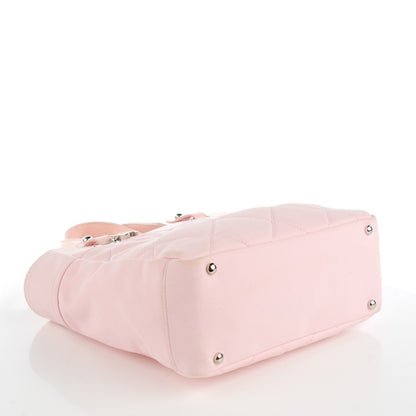 Chanel Canvas Paris Biarritz Small Tote Pink 4 of 8