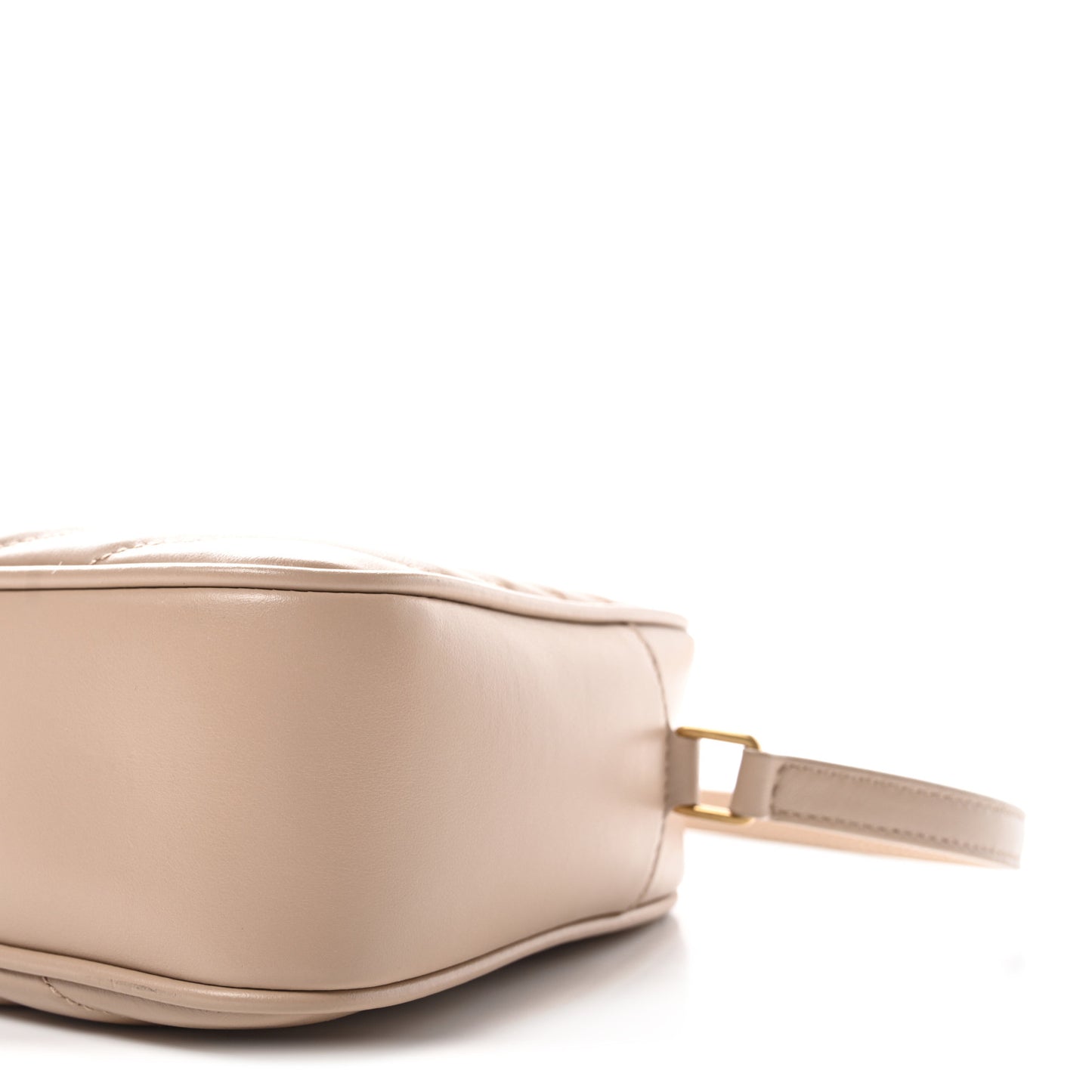 Calfskin Matelasse Monogram Lou Camera Bag Dark Beige