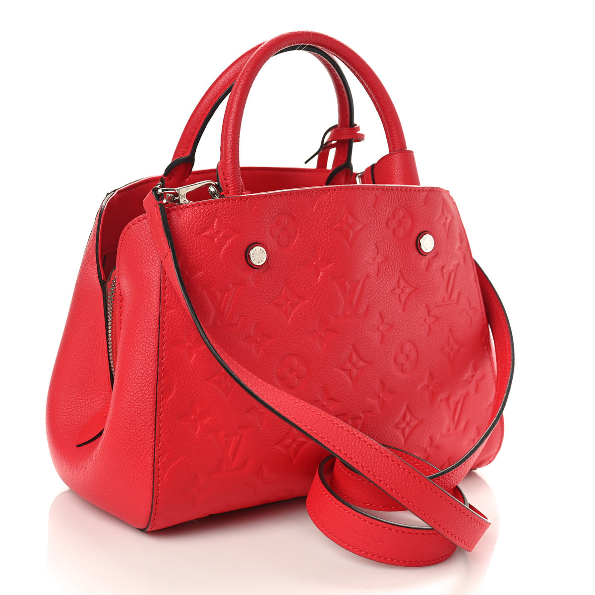 Louis Vuitton Empreinte Montaigne BB Cherry 2 of 10