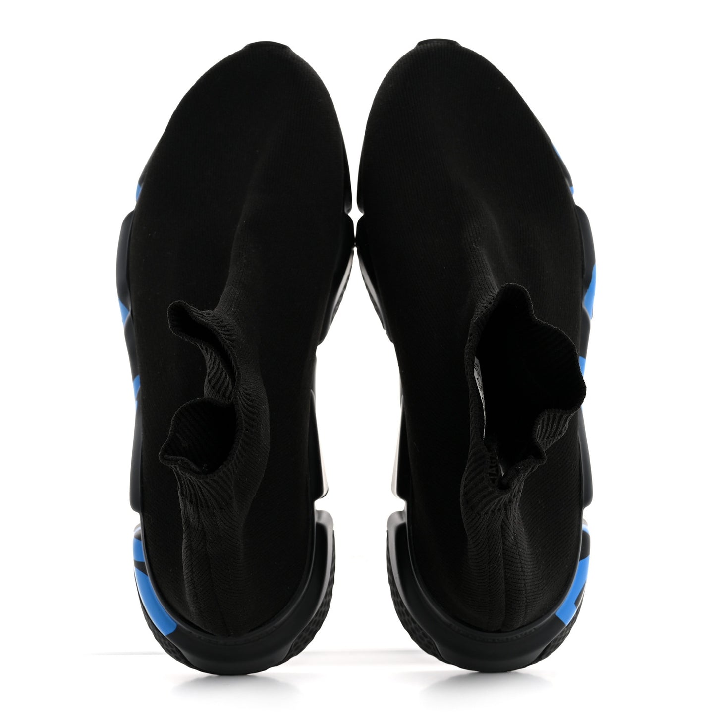 Neoprene Knit Mens Speed Graffiti Sneakers 42 Black Blue