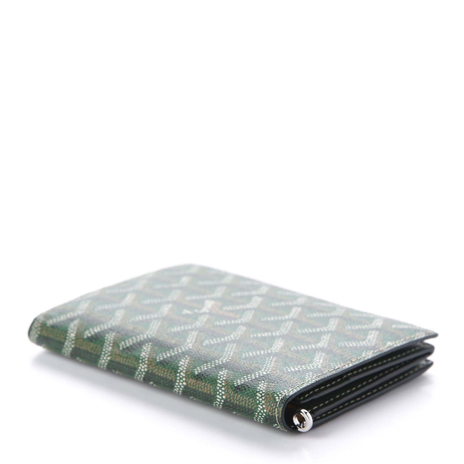 Goyard Goyardine Pocket Organizer Wallet Green 4 of 8