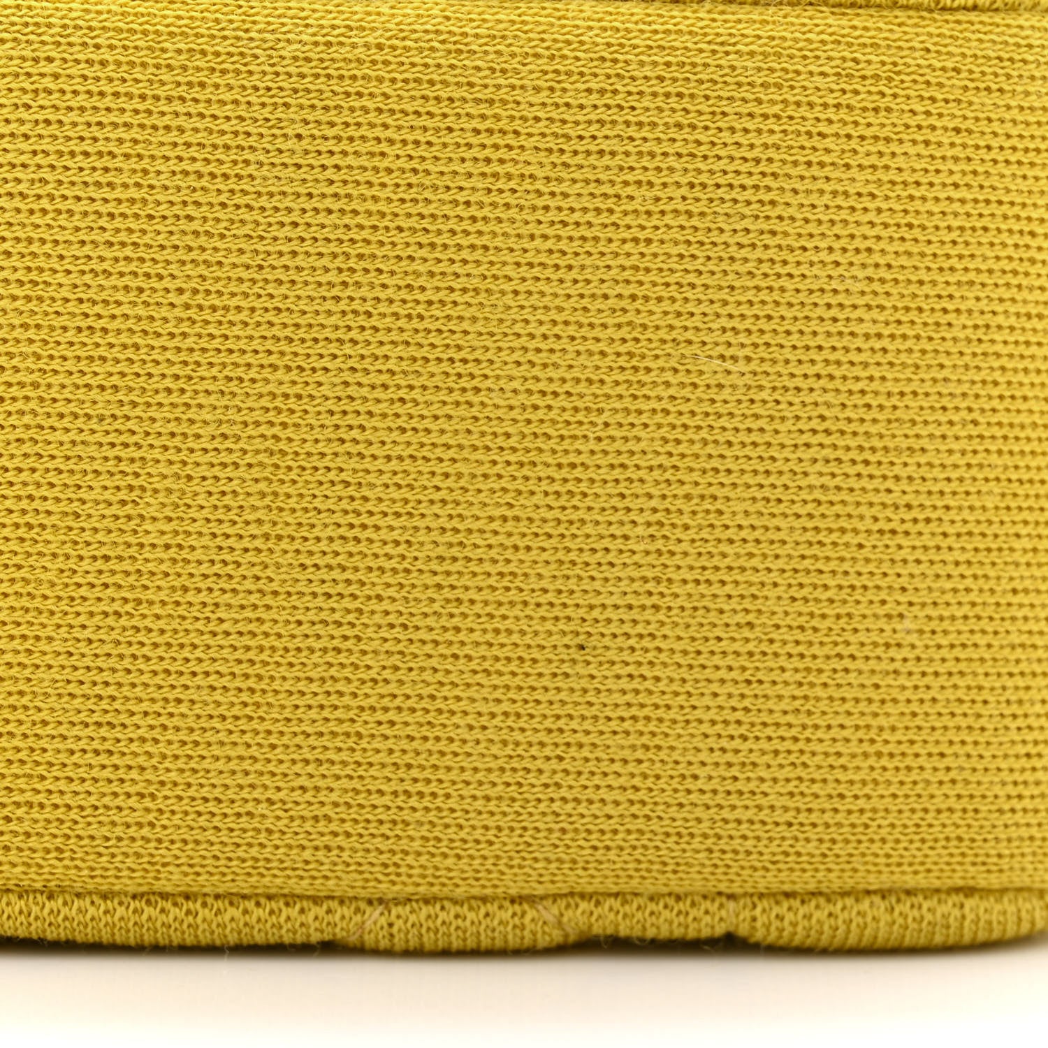 Chanel Jersey Quilted Mini Chic With Me Flap Yellow 12 of 12