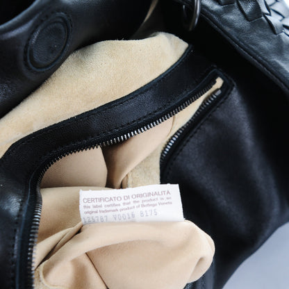 Bottega Veneta Nappa Intrecciato Medium Campana Nero Black 7 of 10