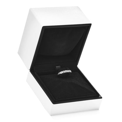 Chanel 18K White Gold Diamond Mini Coco Crush Ring 51 5.5 5 of 5