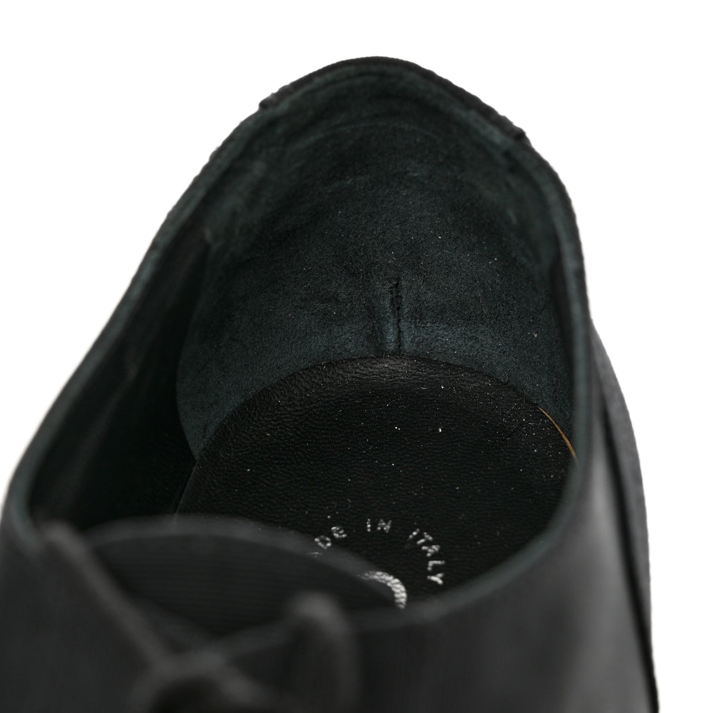 Grosgrain Pearl Crystal Bow CC Oxford Lace Up Booties 38.5 Black