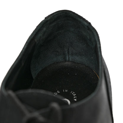 Chanel Grosgrain Pearl Crystal Bow CC Oxford Lace Up Booties 38.5 Black 9 of 11