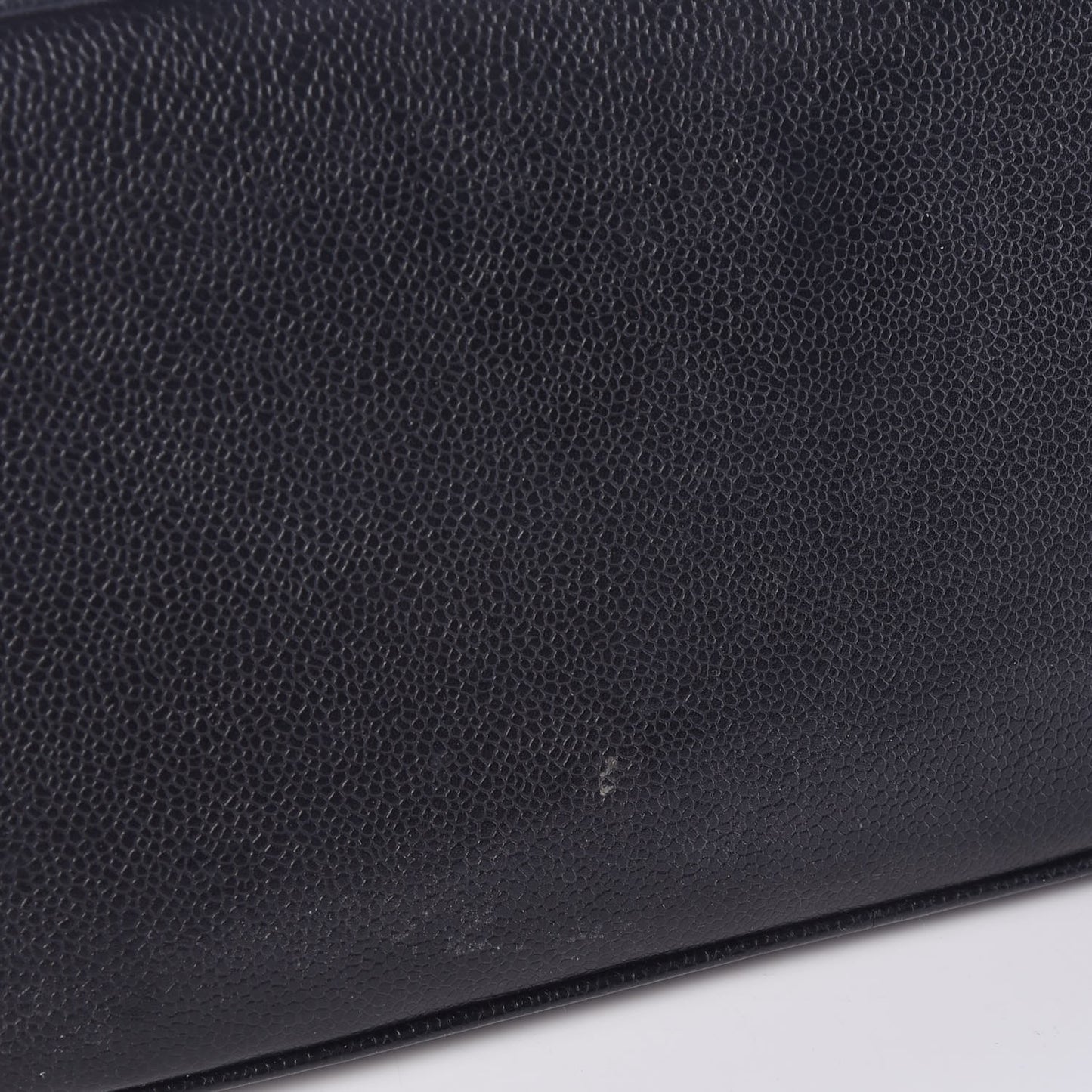Caviar Quilted Medallion Tote Black