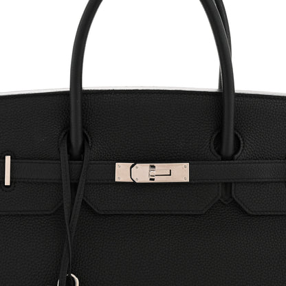 Hermes Togo Birkin 40 Black 8 of 16