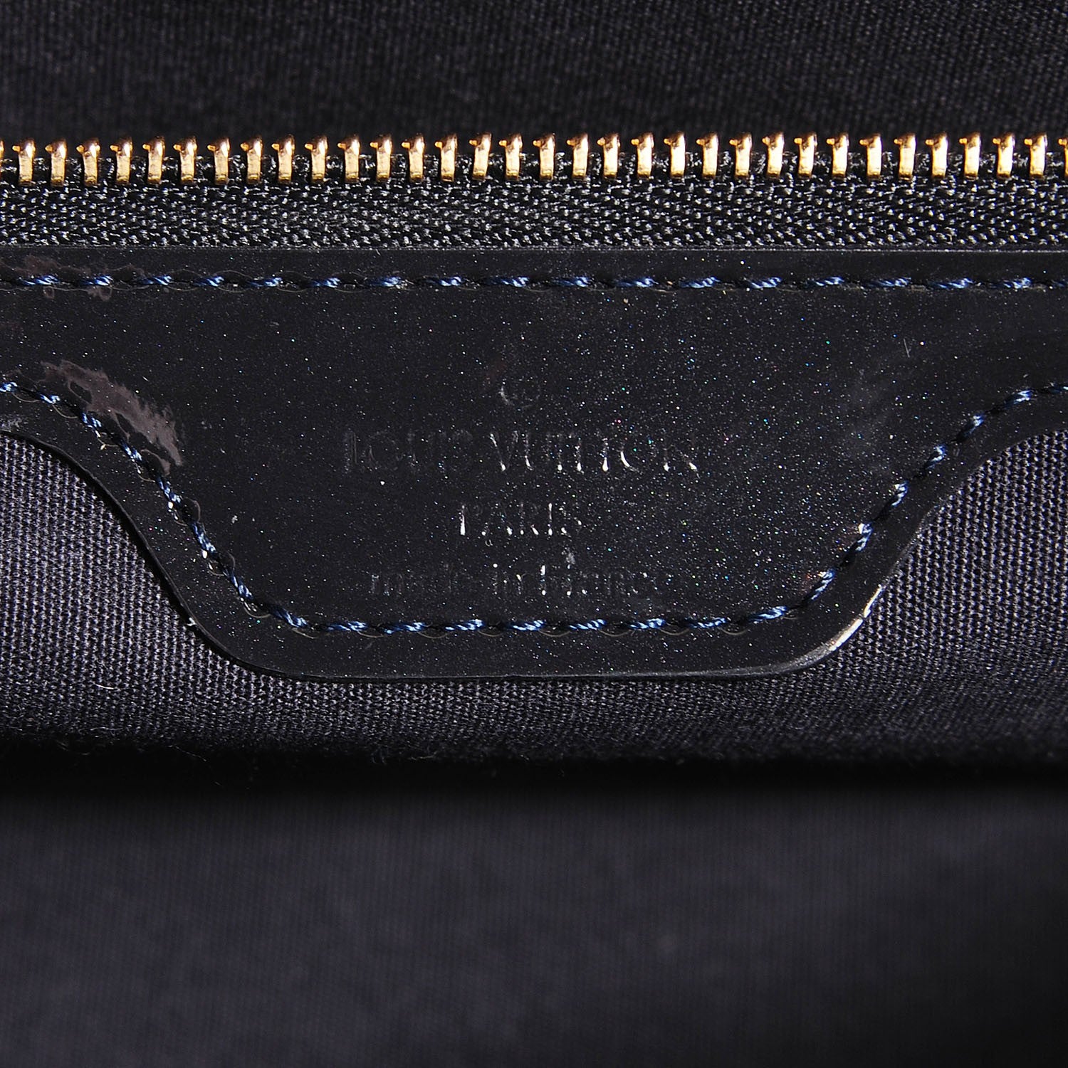 Louis Vuitton Vernis Wilshire PM Blue Infini 6 of 7