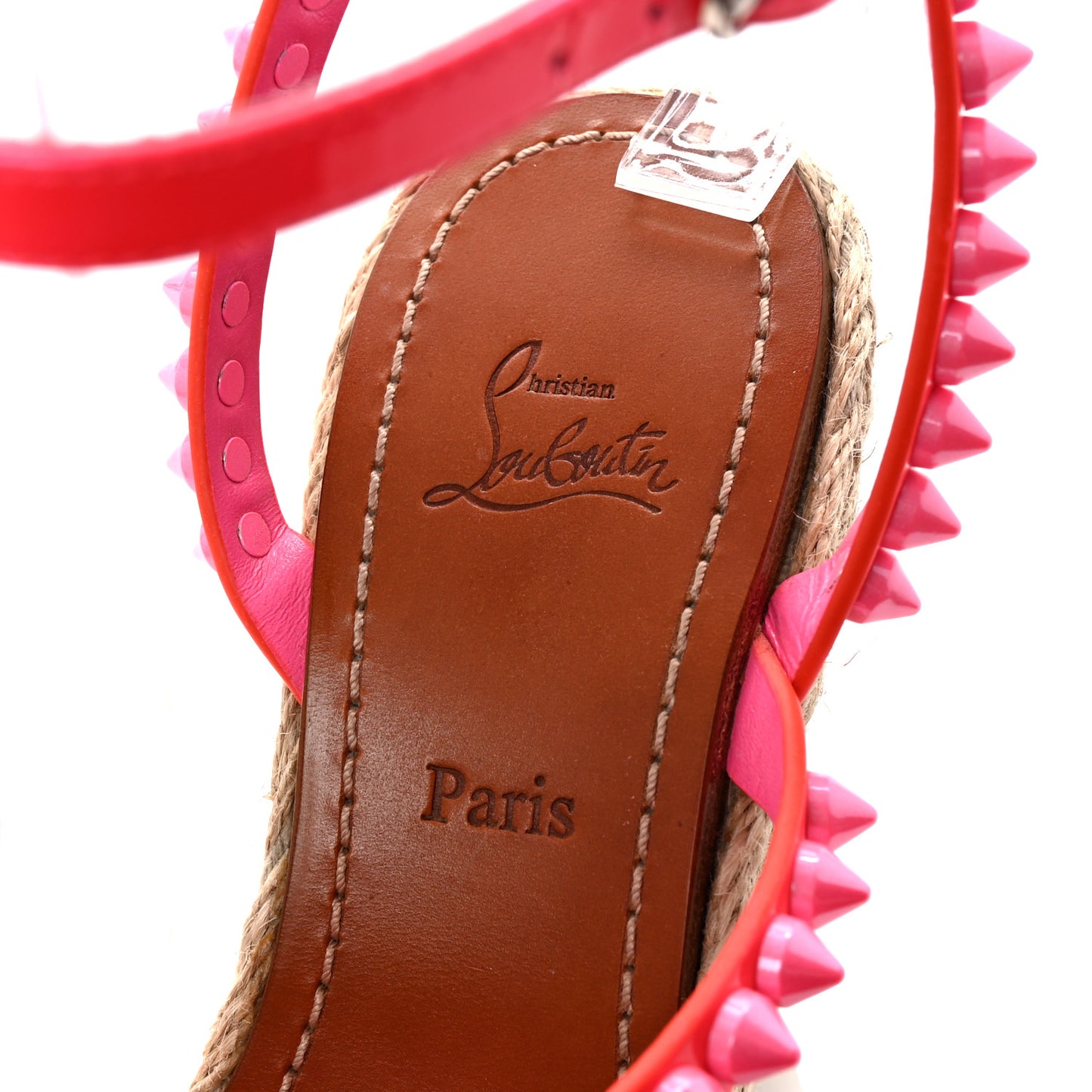 Patent Mafaldina 120 Wedge Sandals 36 Pink