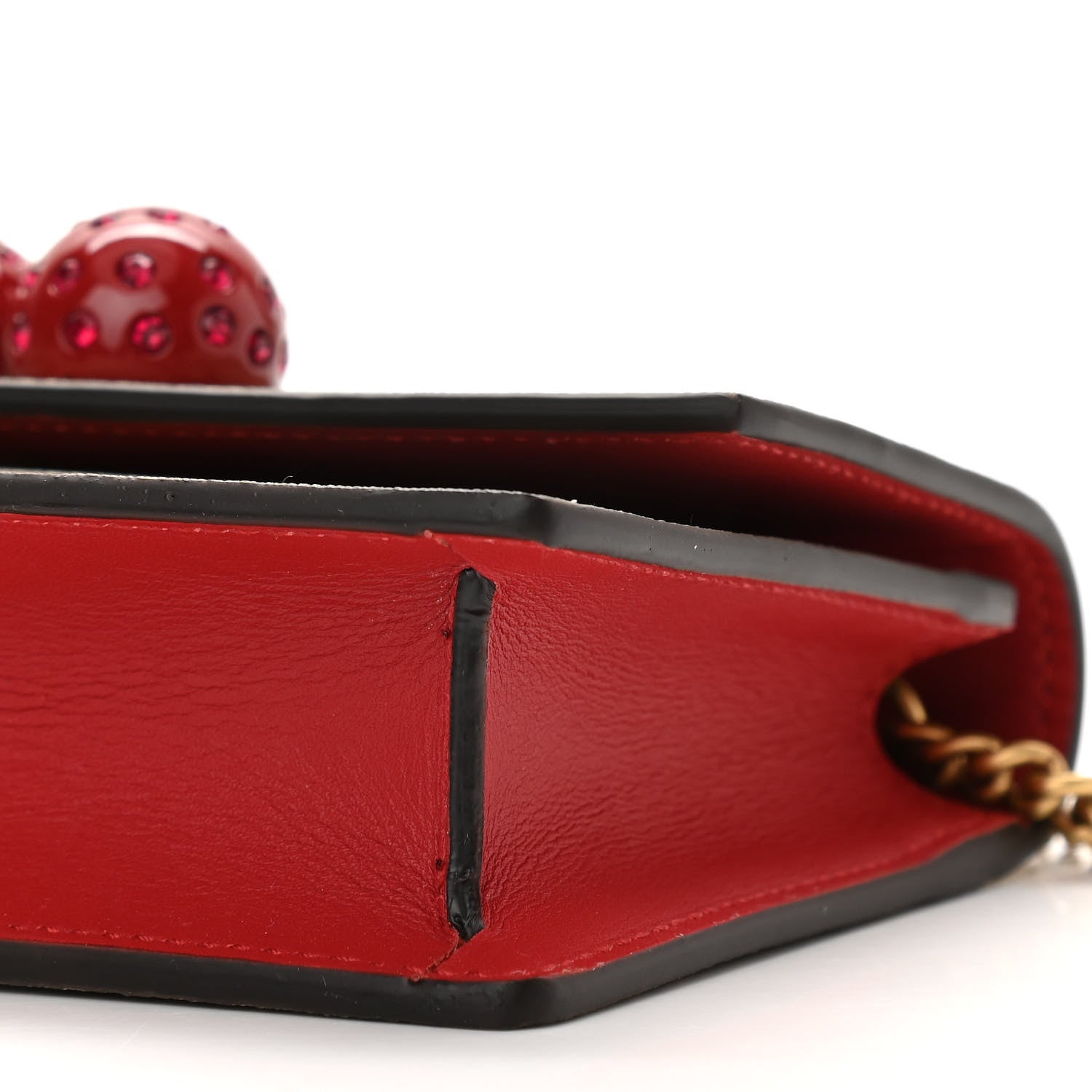 Gucci GG Supreme Monogram Mini Cherry Chain Bag 9 of 11