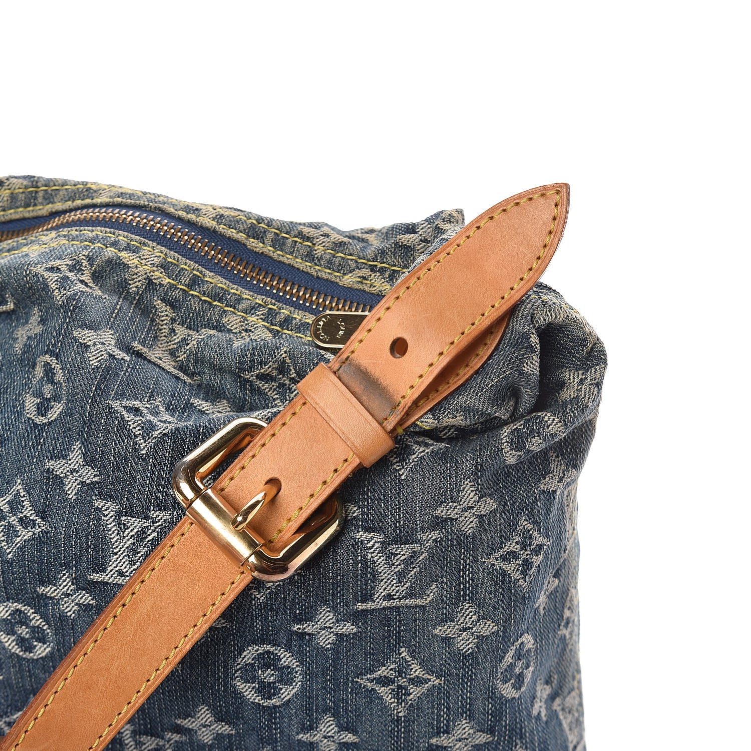 Louis Vuitton Denim Baggy GM Blue 7 of 11