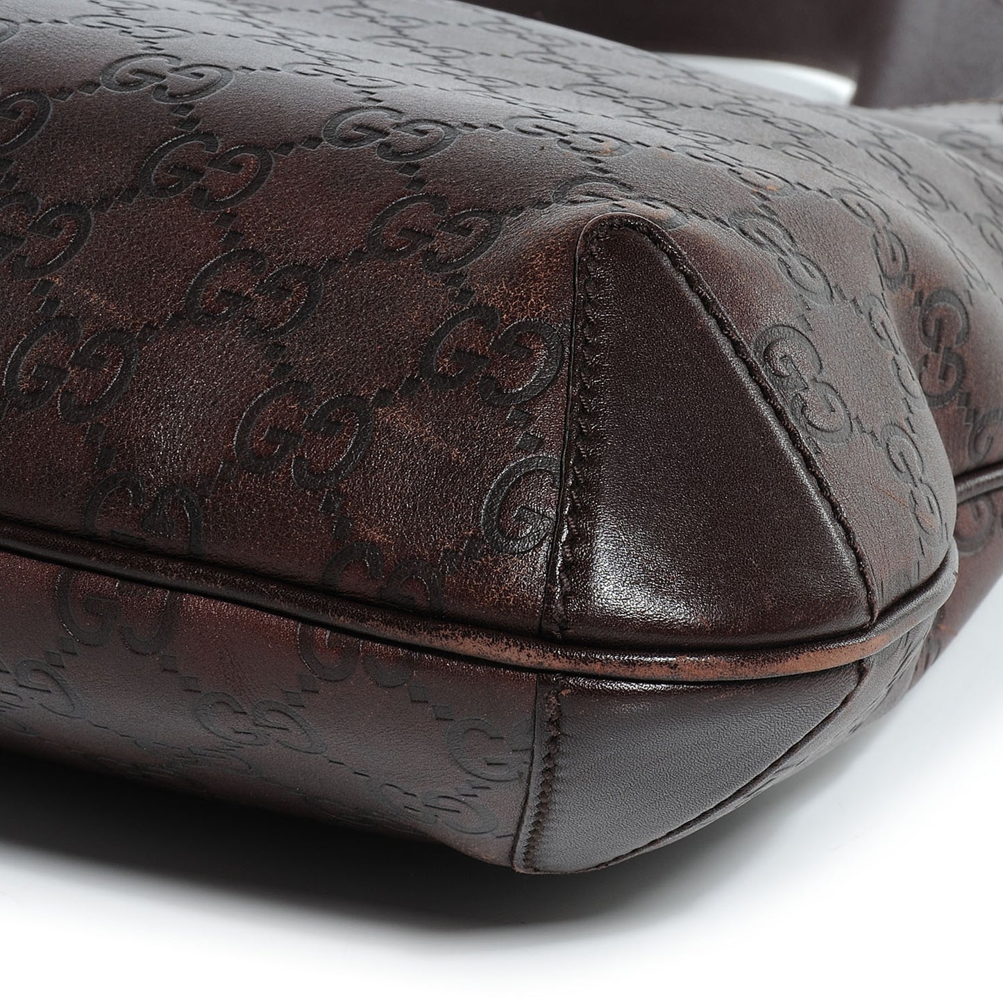 Guccissima Creole Hobo Chocolate