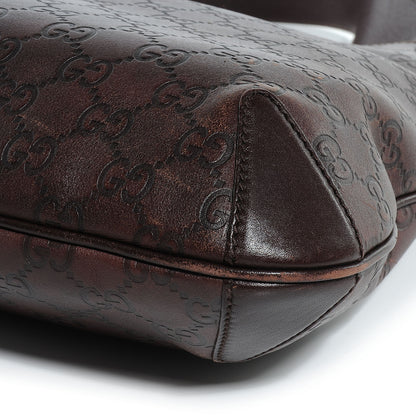 Gucci Guccissima Creole Hobo Chocolate 6 of 9