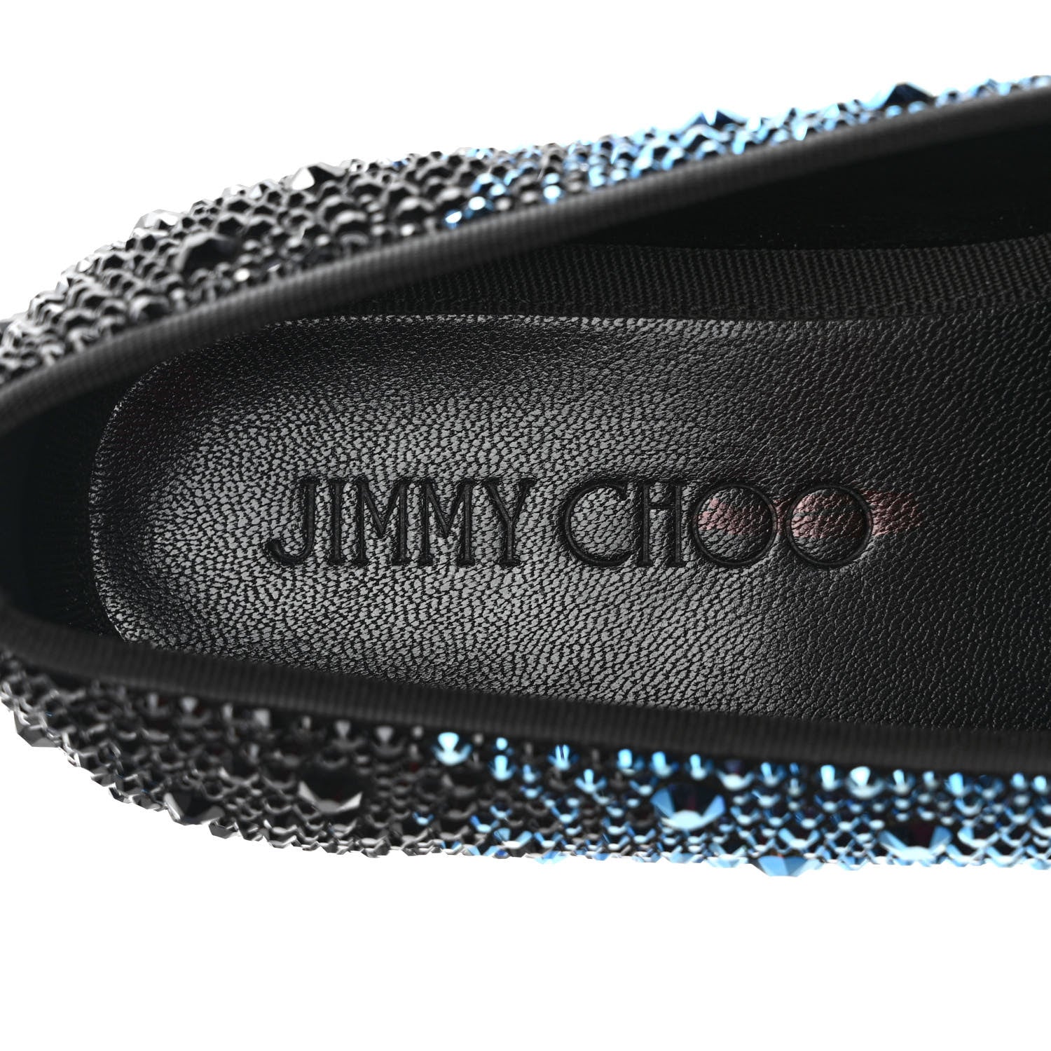 Jimmy Choo Crystal Marlo Loafers 37 Black Multicolor 7 of 8
