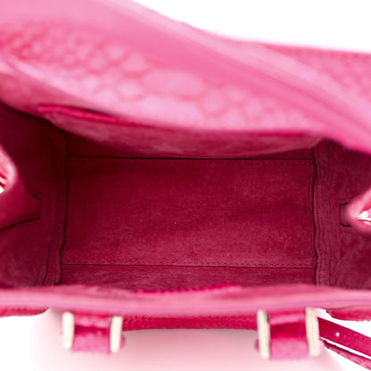Alexander McQueen Snakeskin Mini Heroine Pink 5 of 11