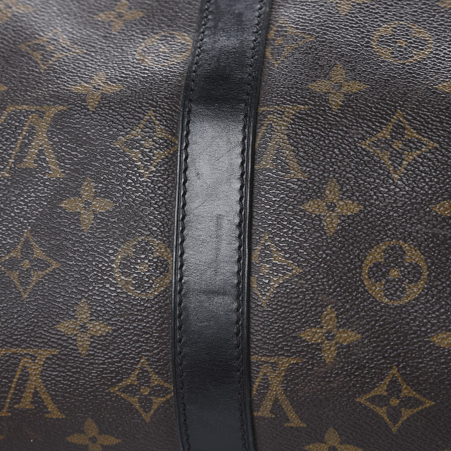 Louis Vuitton Monogram Macassar Keepall Bandouliere 45 13 of 16