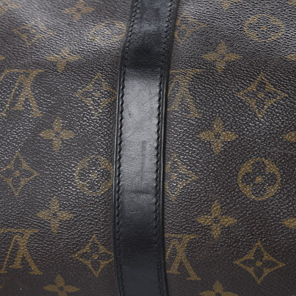 Louis Vuitton Monogram Macassar Keepall Bandouliere 45 13 of 16