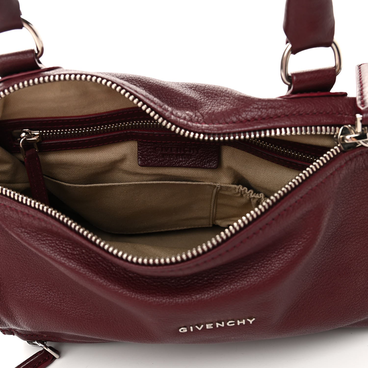 Givenchy Sugar Goatskin Medium Pandora Oxblood 4 of 9